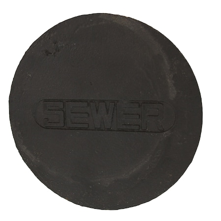 Jones Stephens 6in. Cast Iron Sewer Lid for Backwater Valve Extension Kit B04006